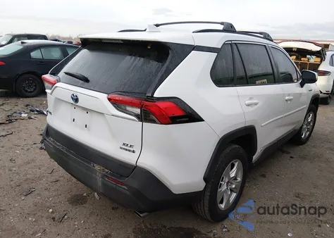 2021 Toyota Rav4 Hybrid Xle z USA, uszkodzony, nr VIN 4T3RWRFV5MU036720